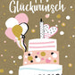 Goldkarte Geburtstag "Cake" - (1g - 5g)