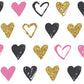Goldkarte Liebe "colorful hearts" - (1g - 5g)