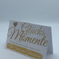Goldkarte Geburtstag "Moments of happiness" - (1g - 5g)